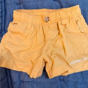 Properly Tied Orange Shorts